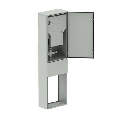 Hoja de acero laminada en frío IP65 gabinete de telecomunicaciones al aire libre para la distribución de fibra óptica de densidad ODF