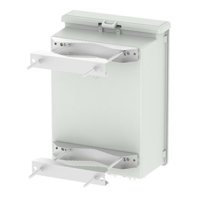 Grisa 96 núcleos FTTH SC Fibra óptica terminal de la caja de la red de fibra de distribución de cajas