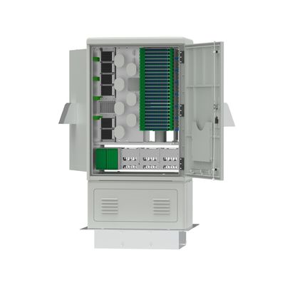 FTTX SMC gabinetes de distribución de fibra óptica 576 núcleos para los requisitos del cliente