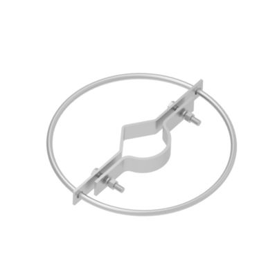 Anillo de cabeza de poste de hierro para el exterior para el montaje de postes eléctricos utilizados en la construcción FTTH