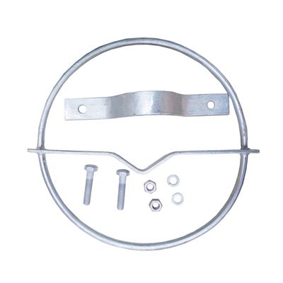 Anillo de cabeza de poste de hierro para el exterior para el montaje de postes eléctricos utilizados en la construcción FTTH
