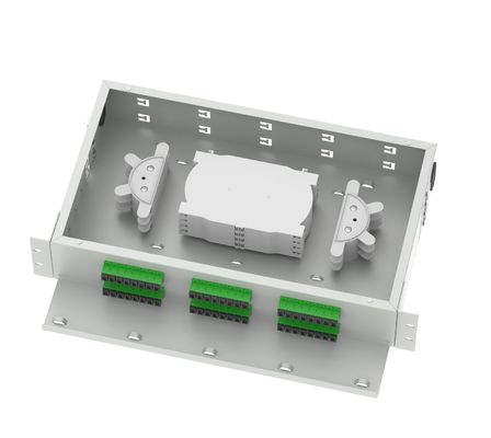 48 puertos SC APC 19 pulgadas Cuadro de distribución óptico para infraestructura de red FTTH 5