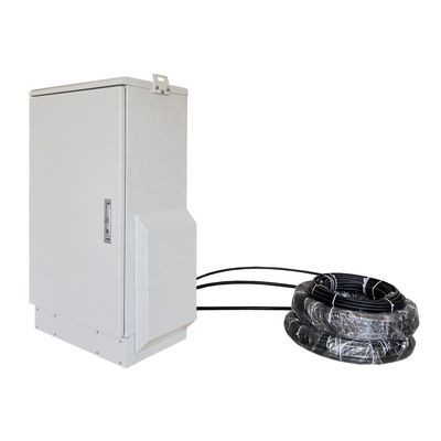 Cabinet de distribución de fibra de estructura interna de acero inoxidable FTTX exterior con serie GEN III