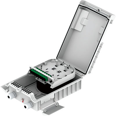 -Fabricación FTTH IP68 8 núcleos Fibra óptica de la caja de distribución con conector SC 274x175x86