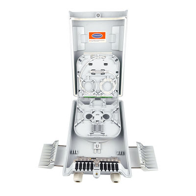 -Fabricación FTTH IP68 8 núcleos Fibra óptica de la caja de distribución con conector SC 274x175x86