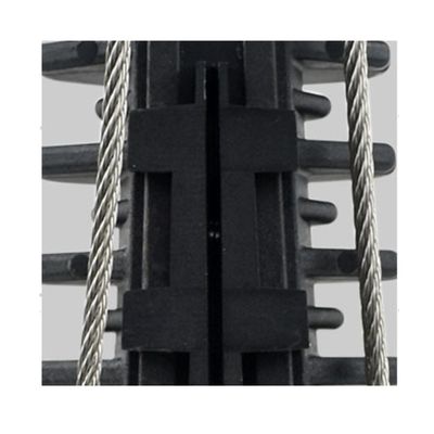 Accesorios para líneas aéreas PA1500 Prendedores de anclaje de cables FTTH de alta tensión de plástico tipo Wed