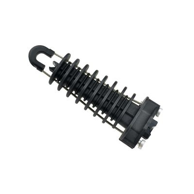 Accesorios para líneas aéreas PA1500 Prendedores de anclaje de cables FTTH de alta tensión de plástico tipo Wed
