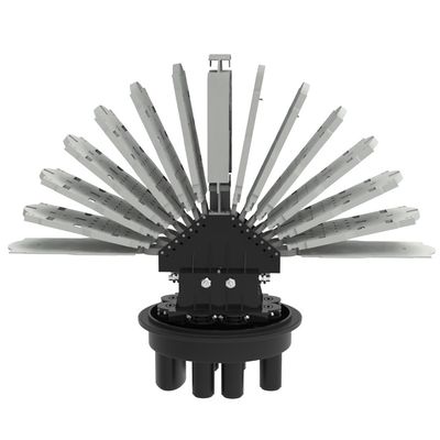 384 Cerramiento conjunto del cable de separación de fusión de núcleos para la red FTTH de cajas de unión de fibra óptica