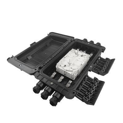 96 núcleos de la red FTTH impermeable de fibra óptica de cable de acceso Terminal de cierre con 5 Tiempo