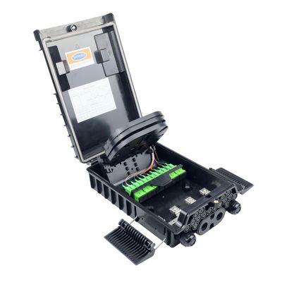 Caja de terminación de fibra óptica para conector SC para acceso al exterior IP65