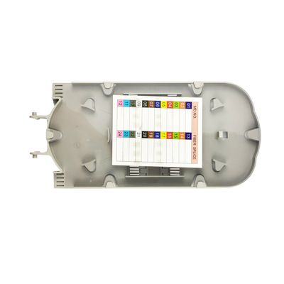 24 bandeja de cierre de distribución de empalme de fibra óptica de núcleo para redes FTTX en red ODN
