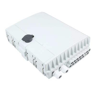 Caja de terminación de fibra óptica de conector SC de 16 puertos para distribución de redes FTTH al aire libre