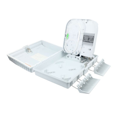 Caja de terminación de fibra óptica de conector SC de 16 puertos para distribución de redes FTTH al aire libre