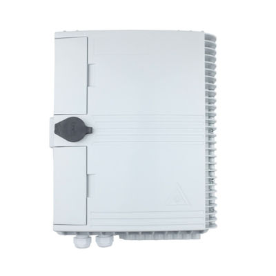 Caja de terminación de fibra óptica de conector SC de 16 puertos para distribución de redes FTTH al aire libre