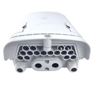 16 puertos FTTH Fibra óptica Terminal Box IP65 Punto de pared montado cajas al aire libre para FTTx