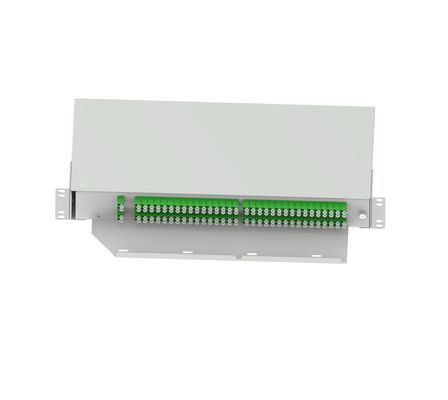 Mejor divisor de fibra óptica de tipo oscilante de 19 pulgadas LC APC para aplicaciones de red y FTTX