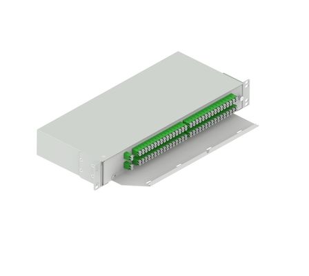 Mejor divisor de fibra óptica de tipo oscilante de 19 pulgadas LC APC para aplicaciones de red y FTTX
