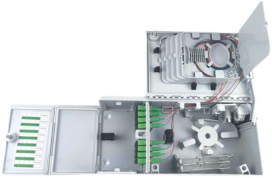 Red interior 32 núcleos FTTH terminal óptico de fibra de distribución de la caja de división con 5