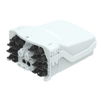 Caja de distribución de fibra pre-conectada de 16 núcleos para redes FTTH en entornos exteriores