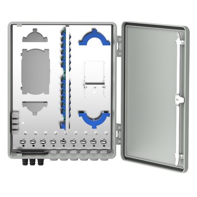 5 Tiempo Mejor 48 núcleos FTTH de fibra óptica exterior Terminal de la caja para red LAN cableada