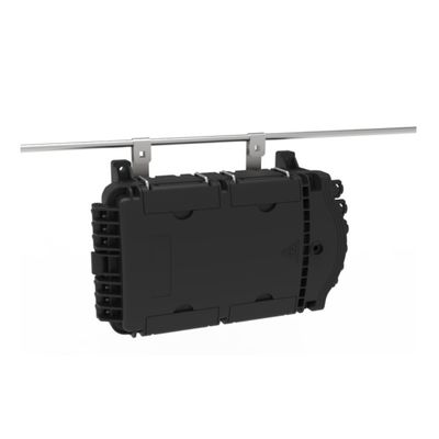 Caja de terminación de fibra óptica para aplicaciones aéreas FTTH IP65 con montaje de polo de pared de 8 núcleos