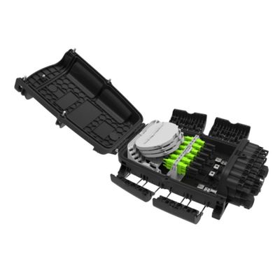 Dimensión externa 378*255*116 16 núcleos Caja de terminación de fibra óptica IP65 para FTTH FTTX