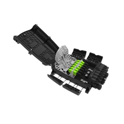 Dimensión externa 378*255*116 16 núcleos Caja de terminación de fibra óptica IP65 para FTTH FTTX