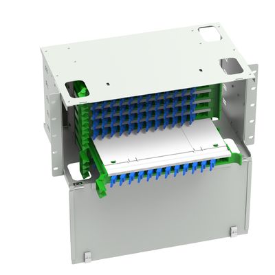 Equipo de fibra óptica para FTTX y centro de datos E2K tipo 96 puertos Patchpanel en el mejor