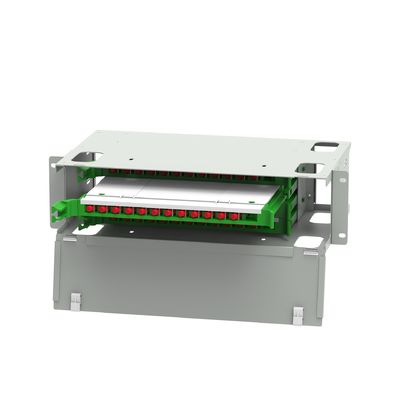 Equipo de fibra óptica de red ODN con marco de distribución subóptica de tipo FC de 48 puertos