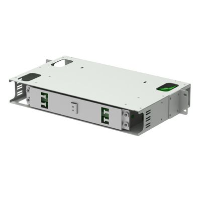 24 Panel de parches de distribución de fibra óptica por puerto E2000 Tipo para redes ODN y centros de datos