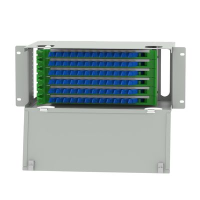Equipo de fibra óptica E2K Tipo 72 Puerto de distribución de fibra óptica Patchpanel 5 Centro de datos
