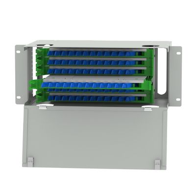 Equipo de fibra óptica E2K Tipo 72 Puerto de distribución de fibra óptica Patchpanel 5 Centro de datos