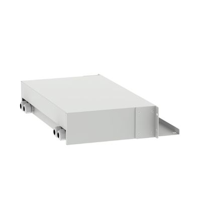 5 LC Tipo 2U 96 Panel de parche de distribución de fibra óptica de puerto para conector FTTX Tipo LC