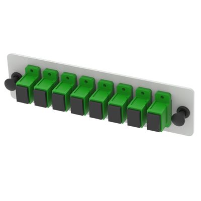 Patchpanel de distribución de fibra de tipo 2U SC de 48 puertos negro para aplicaciones de centros de datos