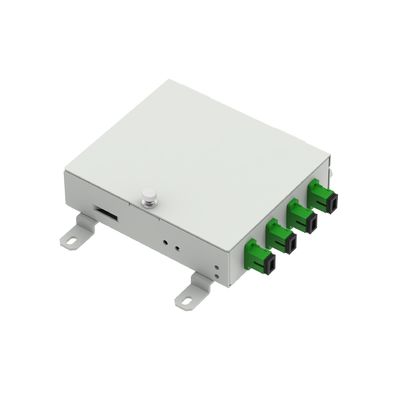 Red ODN SC APC Tipo 4 Núcleos Fibra óptica FTTH Terminal Box para la distribución FTTX
