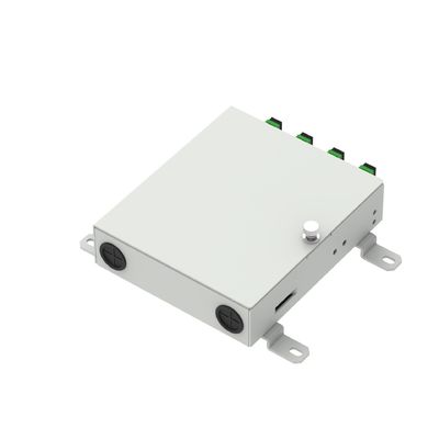 Red ODN SC APC Tipo 4 Núcleos Fibra óptica FTTH Terminal Box para la distribución FTTX