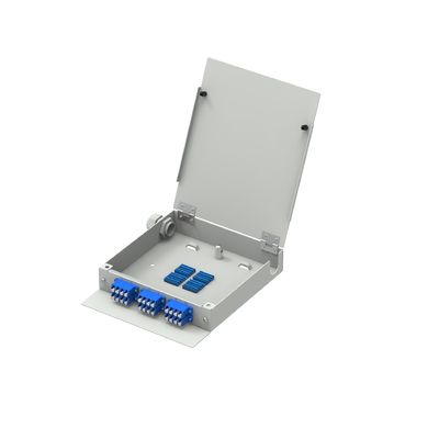 Caja terminal FTTH de 12 núcleos para distribución económica de fibra óptica en red ODN