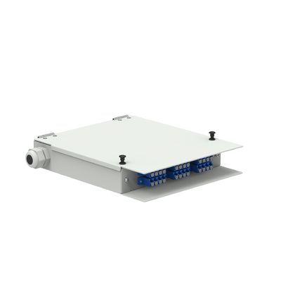 Caja terminal FTTH de 12 núcleos para distribución económica de fibra óptica en red ODN