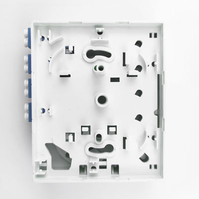 -Fabricado en gris/blanco 4 núcleos LC UPC de plástico de fibra óptica panel de conexión para interiores