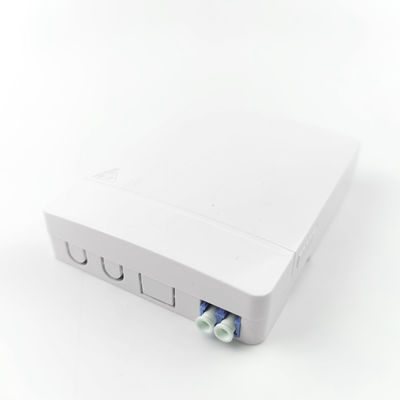 Red FTTH Instalación en interiores 2 núcleos Panel de toma de enchufe de placa de fibra óptica con 5-