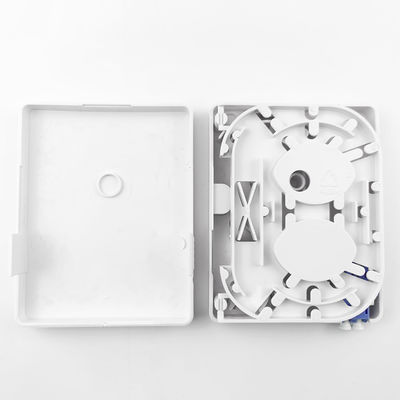 Red FTTH Instalación en interiores 2 núcleos Panel de toma de enchufe de placa de fibra óptica con 5-