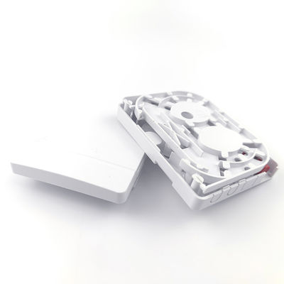 Directo 2 núcleos UPC Fibra óptica de la placa frontal del panel de toma de corriente FC plástico para la red interior