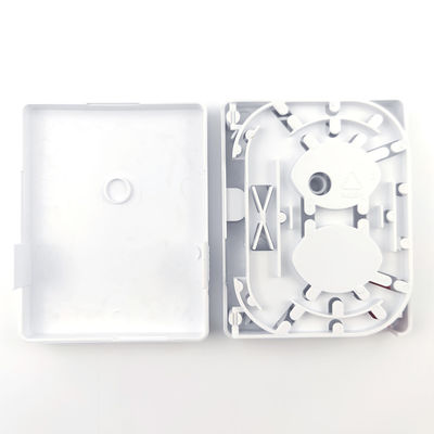 Directo 2 núcleos UPC Fibra óptica de la placa frontal del panel de toma de corriente FC plástico para la red interior