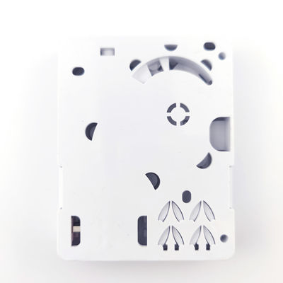 Directo 2 núcleos UPC Fibra óptica de la placa frontal del panel de toma de corriente FC plástico para la red interior