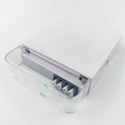 2 núcleos LC/UPC Fibra óptica de plástico de la placa de socket de la cara para el interior en la red FTTH