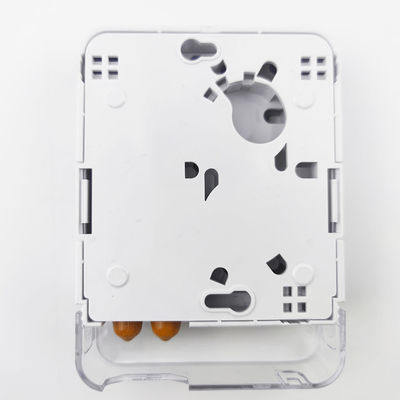 Redes FTTH de interior APC de plástico de fibra óptica de la placa de socket de la cara Panel 2 núcleos ST con 5