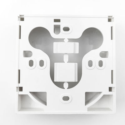 Mejores 2 núcleos LC APC Panel de conexión de la placa frontal de fibra óptica de plástico para red LAN con cable 5