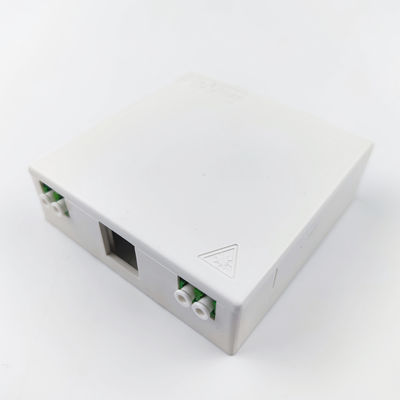 Mejores 2 núcleos LC APC Panel de conexión de la placa frontal de fibra óptica de plástico para red LAN con cable 5
