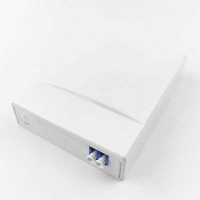 5 LC UPC Fibra óptica de plástico panel de conexión de sockets 2 núcleos para interiores en la red FTTH