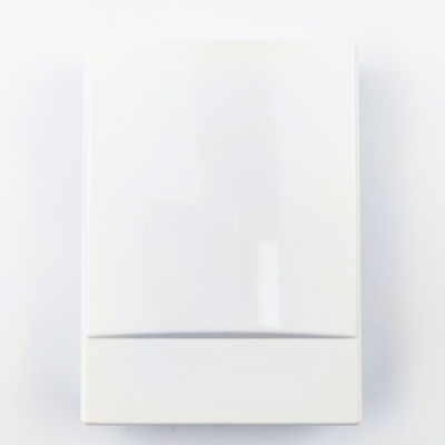 5 2 Núcleos FC UPC Panel de conexión de placa de fachada de fibra óptica de plástico para redes LAN cableadas